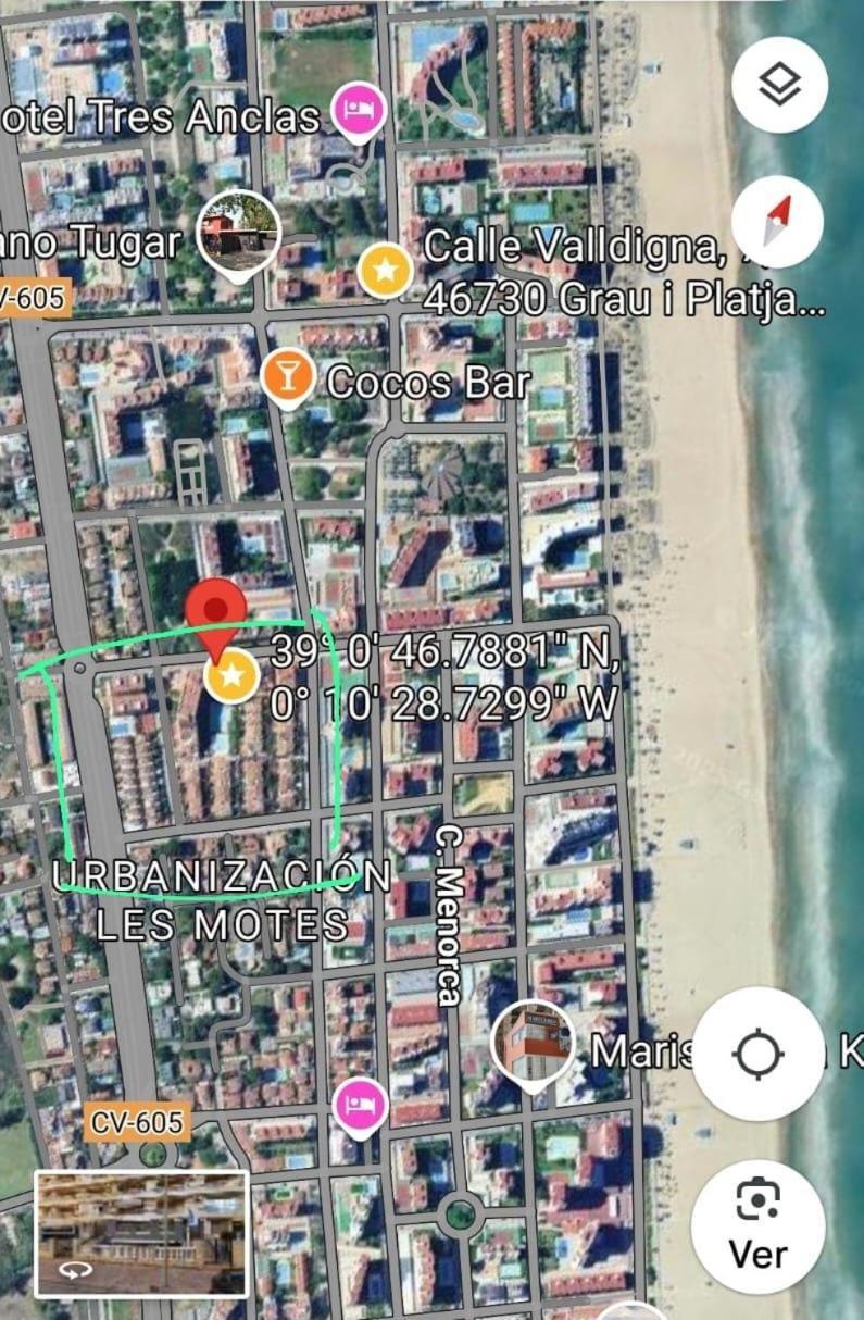 شقة Playa Gandia, Iris, Piscina Aa Y Wifi Playa de Gandia المظهر الخارجي الصورة